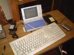 カシオFIVA102S＋デスクトップPCのキーボード